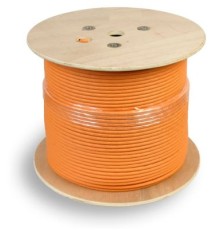 Кабель сетевой Buro BU-COP-050-LSZH UTP 4 пары cat5E solid 0.50мм Cu 305м оранжевый