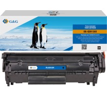 Картридж лазерный G&G GG-Q2612AX черный (2500стр.) для HP LJ 1010/1012/1015/1018/1020/1022/1022n/1022nw/3015/3020