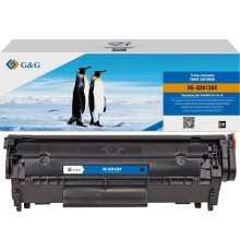 Картридж лазерный G&G GG-Q2612AX черный (2500стр.) для HP LJ 1010/1012/1015/1018/1020/1022/1022n/1022nw/3015/3020