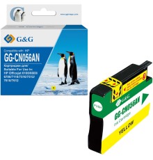Картридж струйный G&G GG-CN056AN желтый (14мл) для HP Officejet 6100/6600/6700/7110/7510