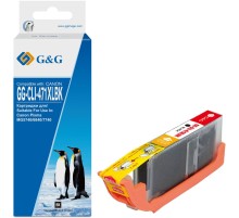 Картридж струйный G&G GG-CLI-471XLBK фото черный (10.8мл) для Canon TS5040/MG5740/MG6840/MG7740