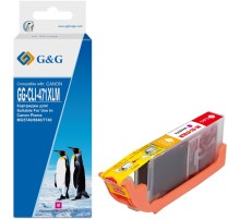 Картридж струйный G&G GG-CLI-471XLM пурпурный (10.8мл) для Canon TS5040/MG5740/MG6840/MG7740
