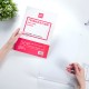 Магнитная рамка Deli 50857 A4 21х29.7см настольная прозрачный
