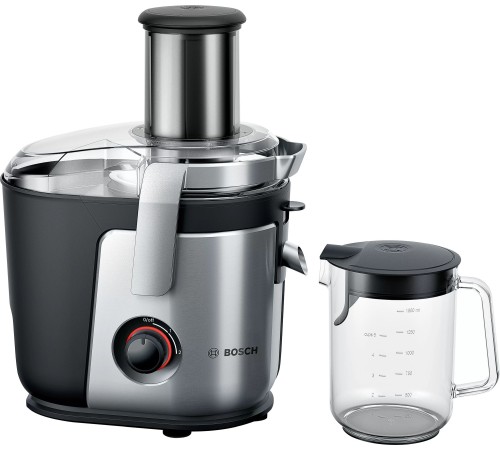 Соковыжималка центробежная Bosch MES4000 1000Вт рез.сок.:1500мл. черный/серебристый