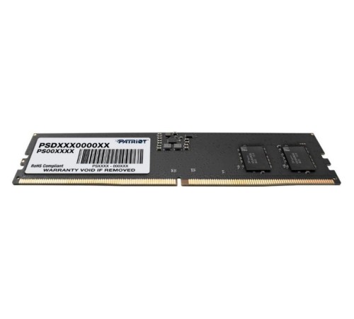 Память DDR5 8Gb 4800MHz Patriot PSD58G560041 Signature RTL PC5-38400 CL40 DIMM ECC 288-pin 1.1В single rank