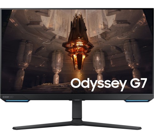 Монитор Samsung 32" Odyssey G7 S32BG700EI черный IPS LED 16:9 HDMI M/M полуматовая HAS Piv 400cd 178гр/178гр 3840x2160 144Hz FreeSync Premium Pro DP 4K USB 8.3кг