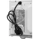 Микроволновая печь BBK 25MWS-970T/WB white (25л, 900Вт, соло, электронное управление) (25MWS-970T/WB)