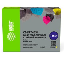 Картридж струйный Cactus CS-EPT46S4 T46S4 желтый (30мл) для Epson SureColor SC-P700