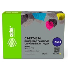 Картридж струйный Cactus CS-EPT46S4 T46S4 желтый (30мл) для Epson SureColor SC-P700