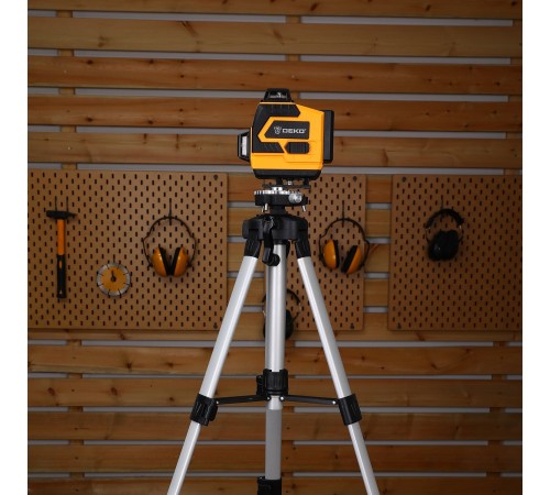 Лазерный уровень Deko DKLL16 & tripod 1 m