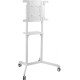 Стойка для телевизора Cactus CS-ST1146WT, 37-70", напольный, мобильный, белый