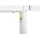 Стойка для телевизора Cactus CS-ST1146WT, 37-70", напольный, мобильный, белый