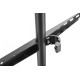 Подставка для телевизора Cactus CS-ST1246BKWN, 45-65", напольный, черный / орех