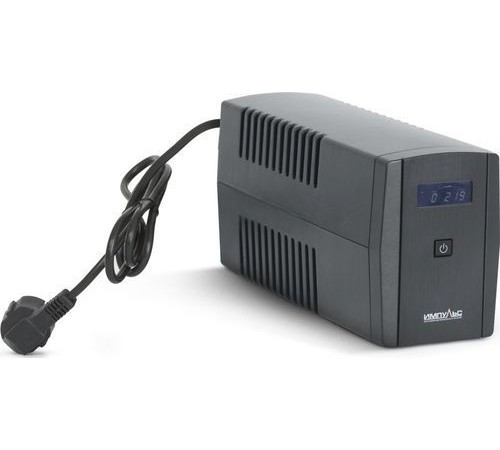 Импульс ИБП Юниор Смарт 800 {800/480 ВА/Вт, LED, IEC-C13x4, USB порт} {JS80102}