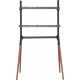 Подставка для телевизора Cactus CS-ST1247BKWN, 49-70", напольный, черный / орех