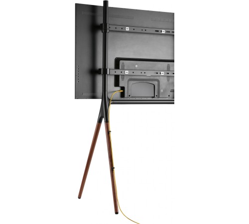 Подставка для телевизора Cactus CS-ST1247BKWN, 49-70", напольный, черный / орех Подставка для телевизора Cactus CS-ST1247BKWN, 49-70", напольный, черный / орех