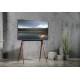 Подставка для телевизора Cactus CS-ST1247BKWN, 49-70", напольный, черный / орех