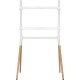Подставка для телевизора Cactus CS-ST1247WTBCH, 49-70", напольный, белый / береза