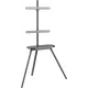 Подставка для телевизора Cactus CS-ST2844GY темно-серый 43"-65" макс.40кг напольный