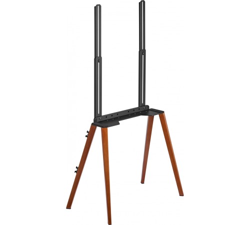 Подставка для телевизора Cactus CS-ST3644BKWN, 43-65", напольный, черный / орех Подставка для телевизора Cactus CS-ST3644BKWN, 43-65", напольный, черный / орех