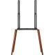 Подставка для телевизора Cactus CS-ST3644BKWN, 43-65", напольный, черный / орех