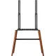 Подставка для телевизора Cactus CS-ST3645BKWN черный/орех 43"-65" макс.40кг напольный