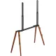 Подставка для телевизора Cactus CS-ST3646BKWN черный/орех 49"-75" макс.40кг напольный