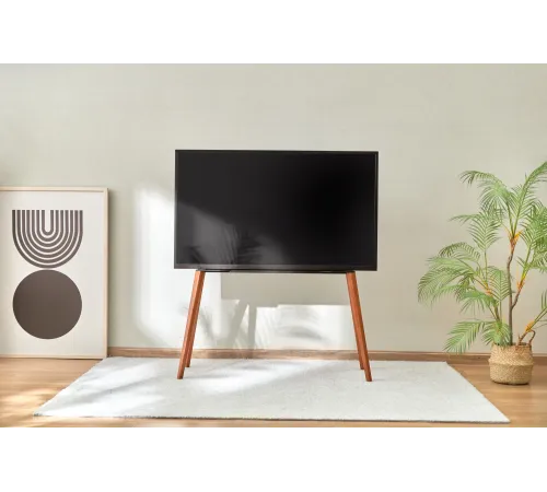 Подставка для телевизора Cactus CS-ST3646BKWN черный/орех 49"-75" макс.40кг напольный Подставка для телевизора Cactus CS-ST3646BKWN черный/орех 49"-75" макс.40кг напольный