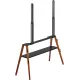 Подставка для телевизора Cactus CS-ST3647BKWN черный/орех 49"-75" макс.40кг напольный