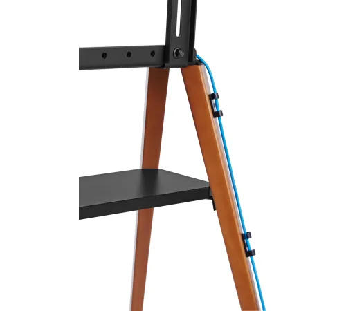 Подставка для телевизора Cactus CS-ST3647BKWN черный/орех 49"-75" макс.40кг напольный Подставка для телевизора Cactus CS-ST3647BKWN черный/орех 49"-75" макс.40кг напольный