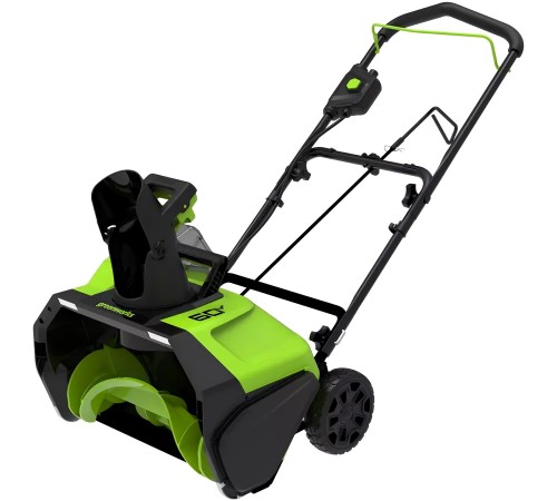 Greenworks 60В Снегоуборщик аккумуляторный GW GD60PST б/щ 51 см (c АКБ 4АЧ и ЗУ) [2602907UB]