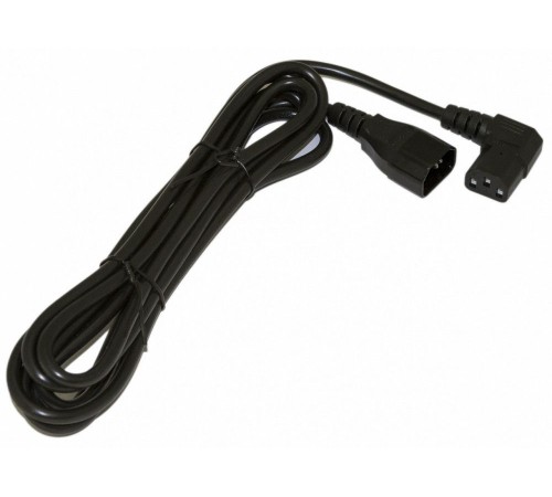 Hyperline PWC-IEC19-IEC20-1.0-BK Кабель питания IEC 320 C19 - IEC 320 C20 (3x1.5), 16A, прямая вилка, 1м, цвет черный