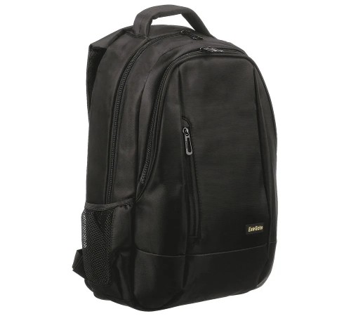 Рюкзак ExeGate Office PRO B1597 Black, water resistant, черный, водоотталкивающий полиэстер, 15.6" (EX264617RUS)