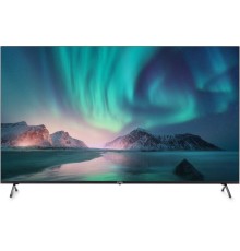 Телевизор LED Hyundai 65" H-LED65BU7006 Android TV Frameless Metal черный/серебристый 4K Ultra HD 60Hz DVB-T DVB-T2 DVB-C DVB-S DVB-S2 USB WiFi Smart TV