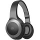 Гарнитура накладные Digma BT-15 черный/серый беспроводные bluetooth оголовье (BT-15BG)