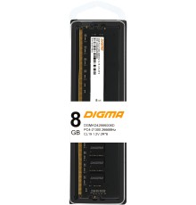 Память DDR4 8Gb 2666MHz Digma DGMAD42666008D RTL PC4-21300 CL19 DIMM 288-pin 1.2В dual rank