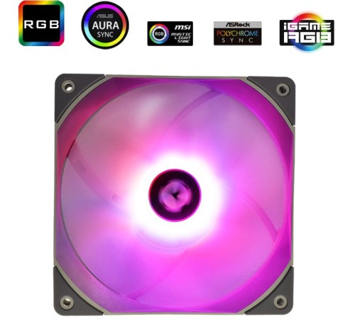 Вентилятор Thermalright TL-C14L-RGB 4-pin 26.6dB 160gr LED Ret Вентилятор Thermalright TL-C14L-RGB 4-pin 26.6dB 160gr LED Ret