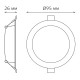Светильник Gauss Elementary Downlight 5Вт 4000K белый круглый (9100420205)