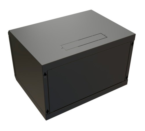 WRline Шкаф настенный 19-дюймовый (19"), 6U, 367х600х600мм, металлическая передняя дверь с замком, две боковые панели, цвет черный (RAL 9004) (разобранный) WRline Шкаф настенный 19-дюймовый (19"), 6U, 367х600х600мм, металлическая передняя дверь с замком, две боковые панели, цвет черный (RAL 9004) (разобранный)