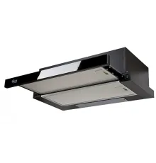 Вытяжка встраиваемая Oasis UV-60G (F) черный управление: кнопочное (1 мотор)