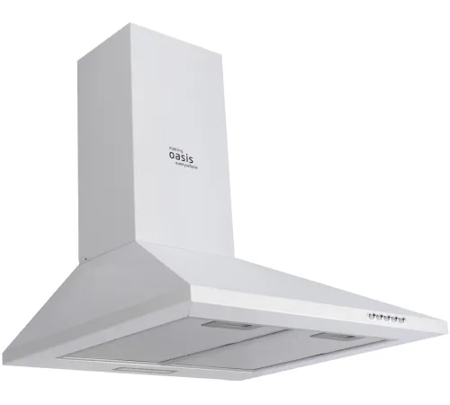 Вытяжка каминная Oasis KB-50W белый управление: кнопочное (1 мотор) Вытяжка каминная Oasis KB-50W белый управление: кнопочное (1 мотор)
