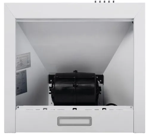 Вытяжка каминная Oasis KB-50W белый управление: кнопочное (1 мотор) Вытяжка каминная Oasis KB-50W белый управление: кнопочное (1 мотор)