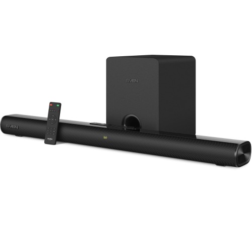 Саундбар SB-2150A, черный (180 Вт,USB,HDMI,ПДУ,Optical, Bluetooth,дисплей, беспроводной сабвуфер)
