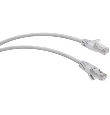 WRline Патч-корд F/UTP, категория 5е, 2xRJ45, экранированный, серый, LSZH, 0.3м