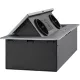 Розетка Cactus CS-SOCKET-EU/USBA-GY для столешницы серый