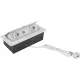 Розетка Cactus CS-SOCKET-EU/USBA-WH для столешницы белый