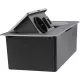 Розетка Cactus CS-SOCKET-USBA-WLESS для столешницы серебристый