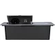 Розетка Cactus CS-SOCKET-USBA-WLESS для столешницы серебристый