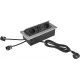 Розетка Cactus CS-SOCKET-EU2-USBA/C-NET для столешницы серый