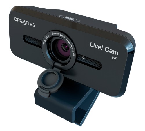 Камера Web Creative Live! Cam SYNC V3 черный 5Mpix (2560x1440) USB2.0 с микрофоном (73VF090000000) Камера Web Creative Live! Cam SYNC V3 черный 5Mpix (2560x1440) USB2.0 с микрофоном (73VF090000000)